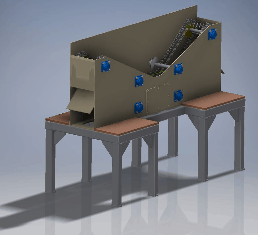 Inter-Metal alumínium hulladék szeparátor prototípus